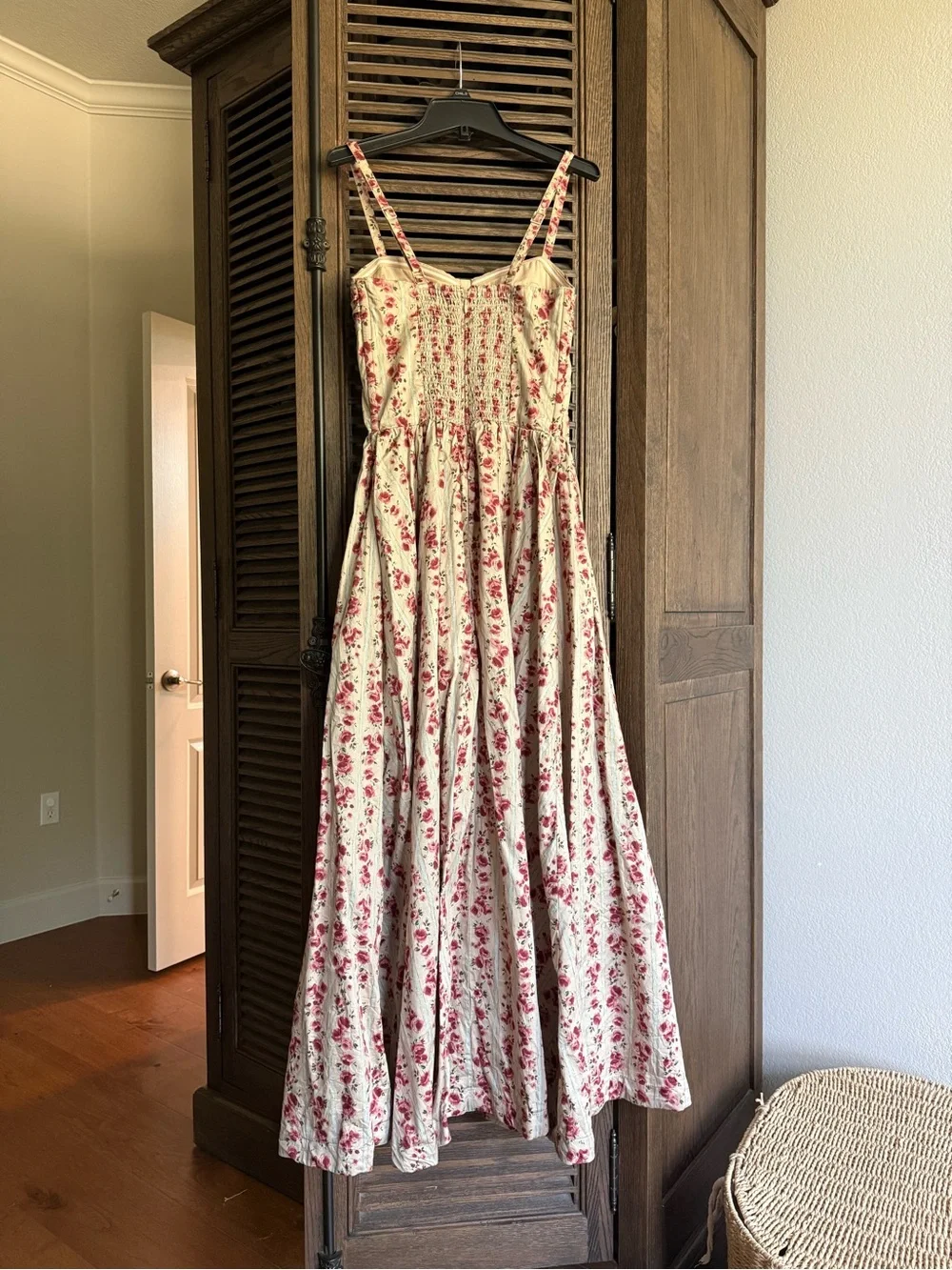 ABERCROMBIE & FITCH Bra-Free Dipped Waist Maxi Dress | Size XST
